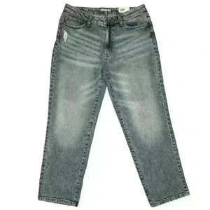 Sonoma Straight Leg Vintage Style Jeans Womens 14 High Rise NWT